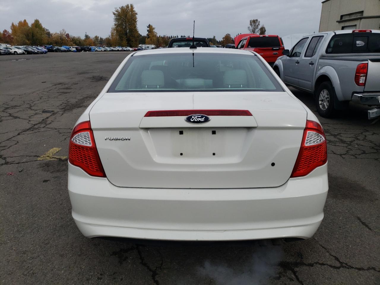 2012 Ford Fusion VIN 3FAHP0GA9CR356759 Copart auction photo, side damage thumbnail 6