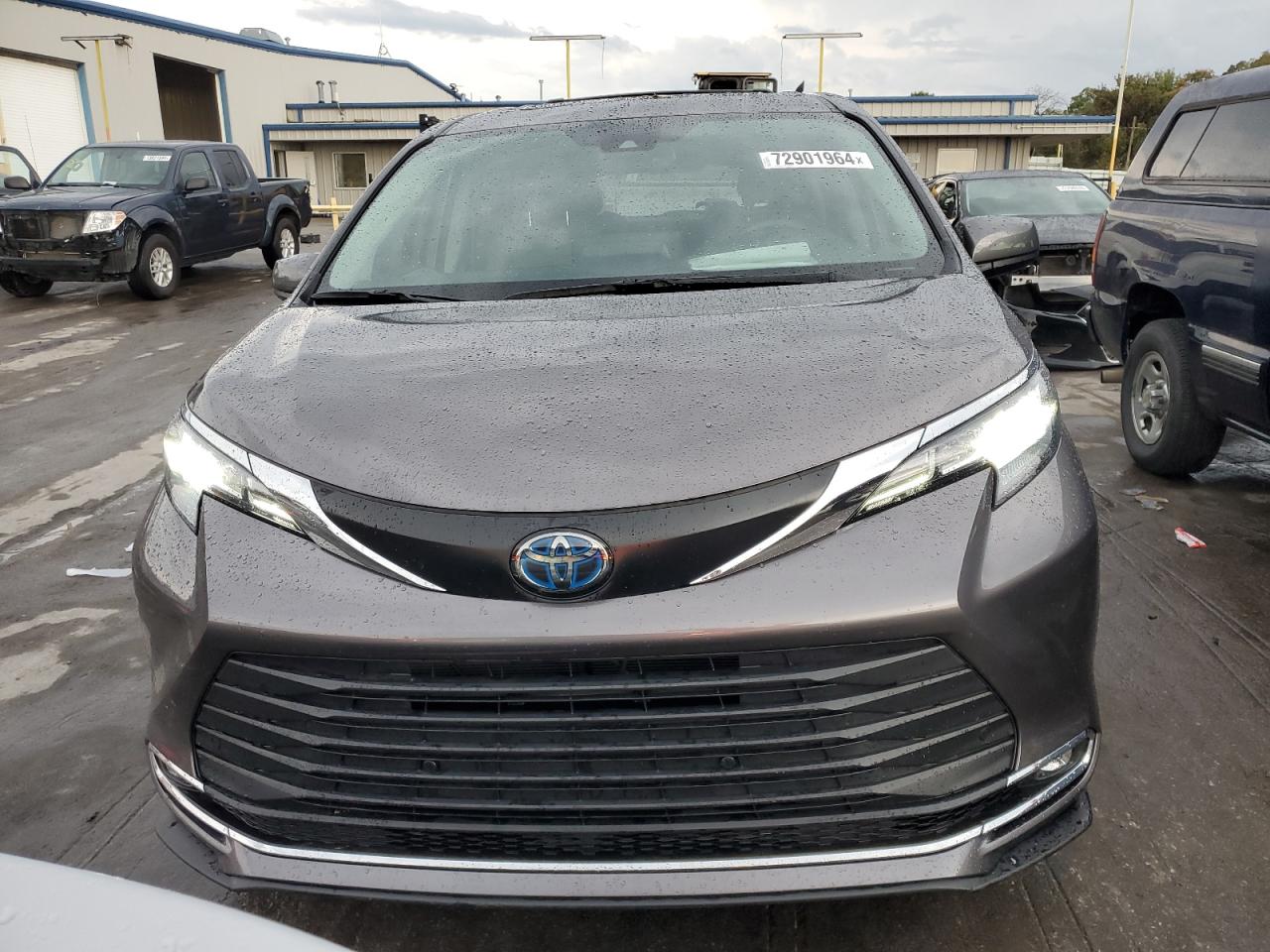 2022 Toyota Sienna VIN 5TDYRKEC0NS134521 Copart auction photo, rear end / side damage thumbnail 5