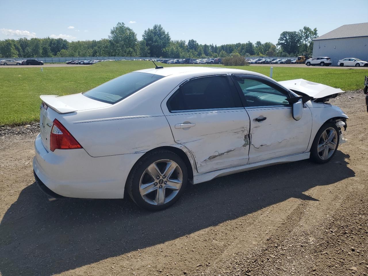 2012 Ford Fusion VIN 3FAHP0KCXCR175176 Copart auction photo, all over damage thumbnail 3
