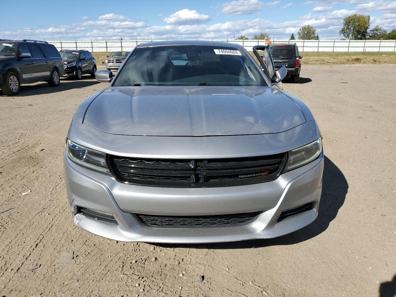 2018 Dodge Charger VIN 2C3CDXHG2JH156599 Copart auction photo, side / front end damage thumbnail 5