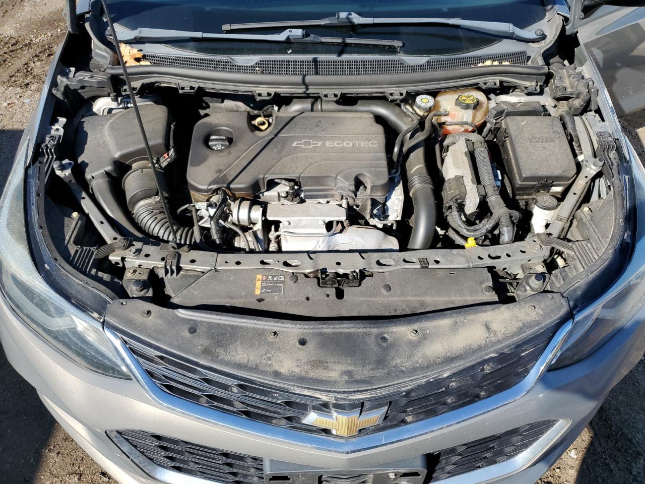 2017 Chevrolet Cruze VIN 1G1BE5SM4H7194406 Copart auction photo, side damage thumbnail 11