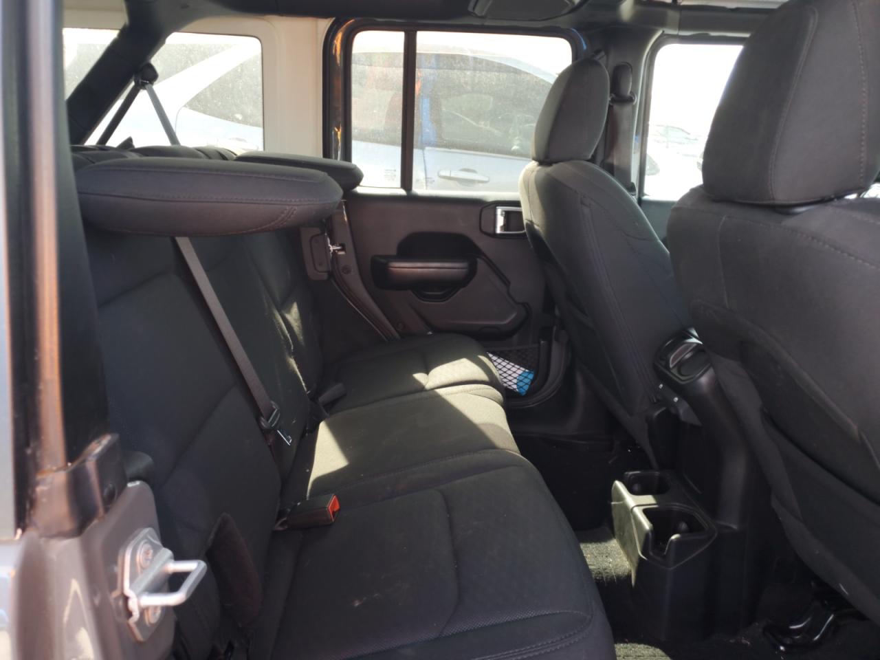 2020 Jeep Wrangler VIN 1C4HJXDGXLW111995 Copart auction photo, side / rear end damage thumbnail 11