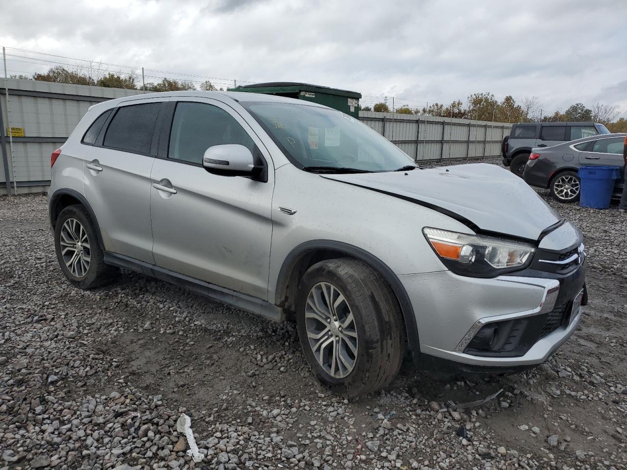 2018 Mitsubishi Outlander VIN JA4AP3AU6JU021796 Copart auction photo, front end damage thumbnail 4
