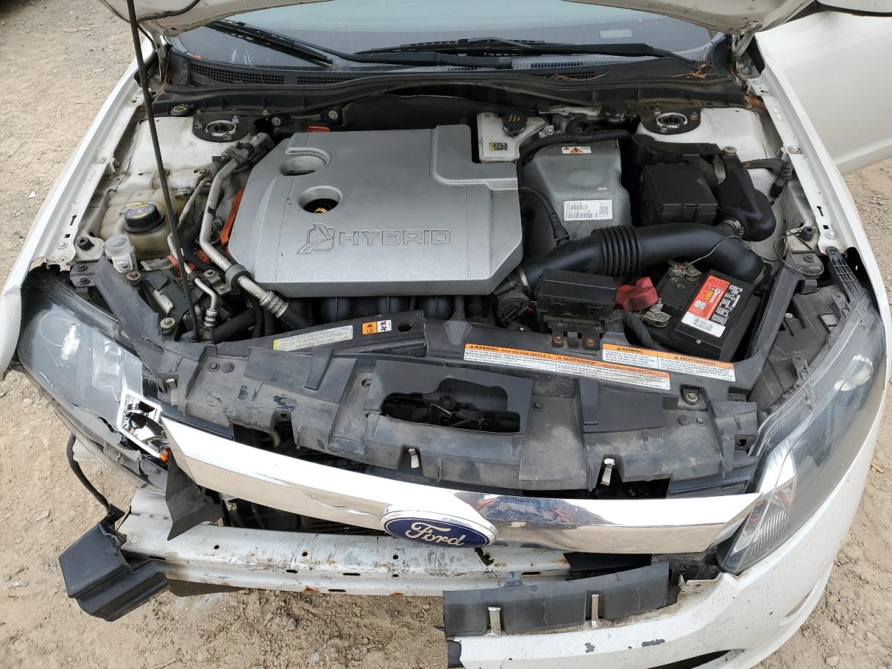 2011 Ford Fusion VIN 3FADP0L32BR304460 Copart auction photo, front end damage thumbnail 11
