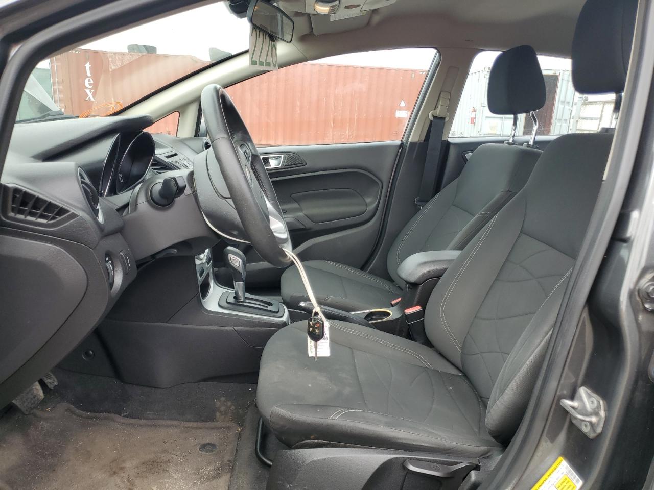2016 Ford Fiesta VIN 3FADP4BJ9GM110777 Copart auction photo, rear end damage thumbnail 7