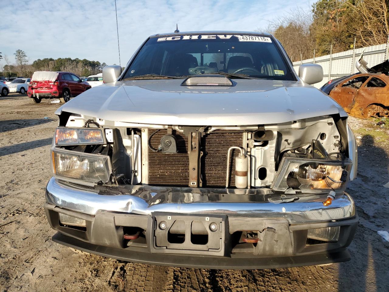 2011 Chevrolet Colorado VIN 1GCHSDFE0B8136544 Copart auction photo, rear end / front end damage thumbnail 5