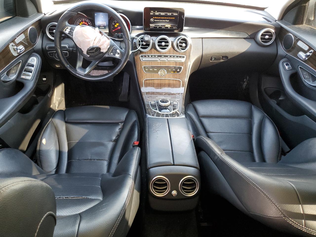 2017 Mercedes-Benz C-klasse VIN 55SWF4KB4HU215648 Copart auction photo, front end damage thumbnail 8