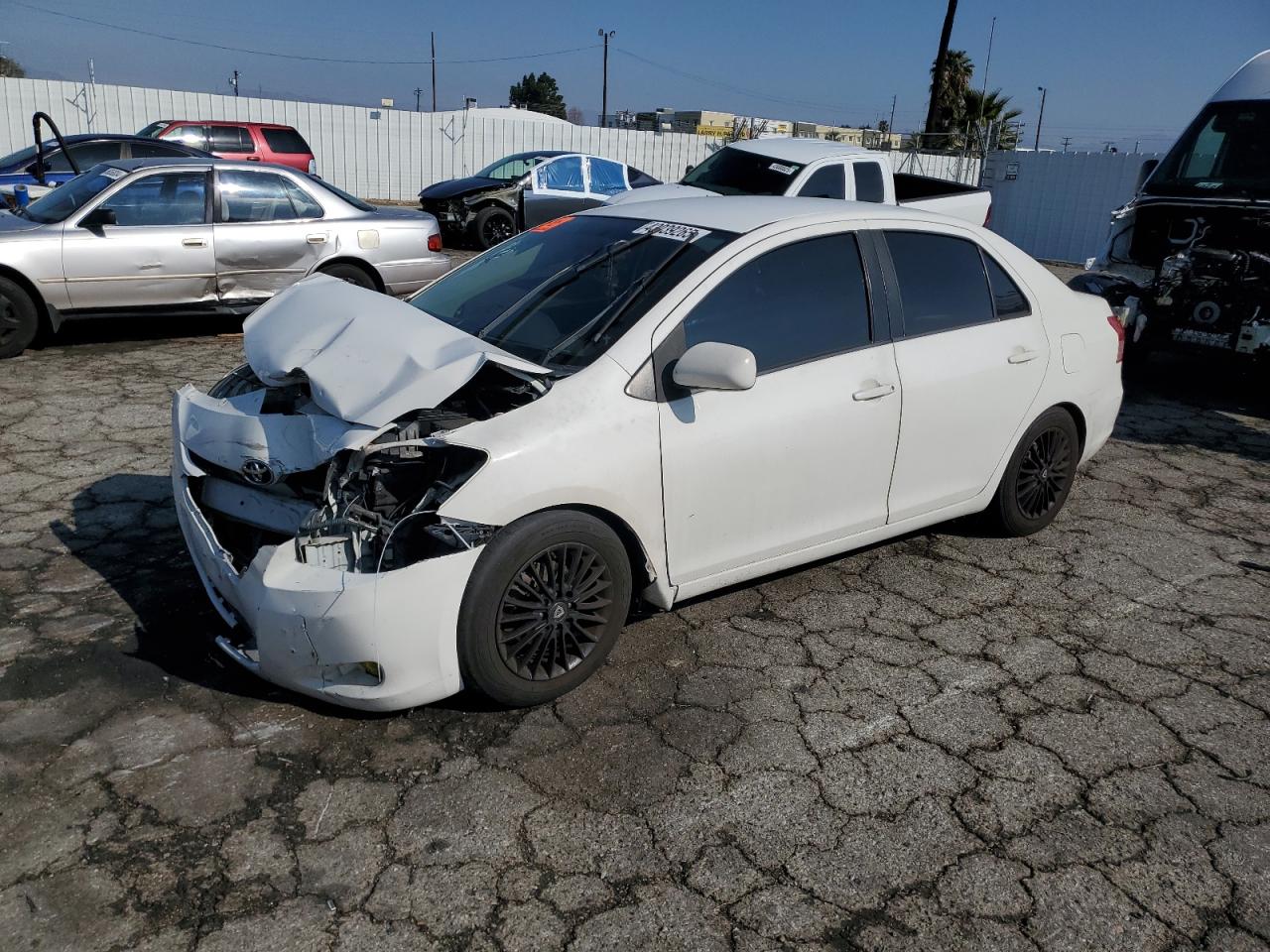 2007 Toyota Yaris VIN JTDBT923771116893