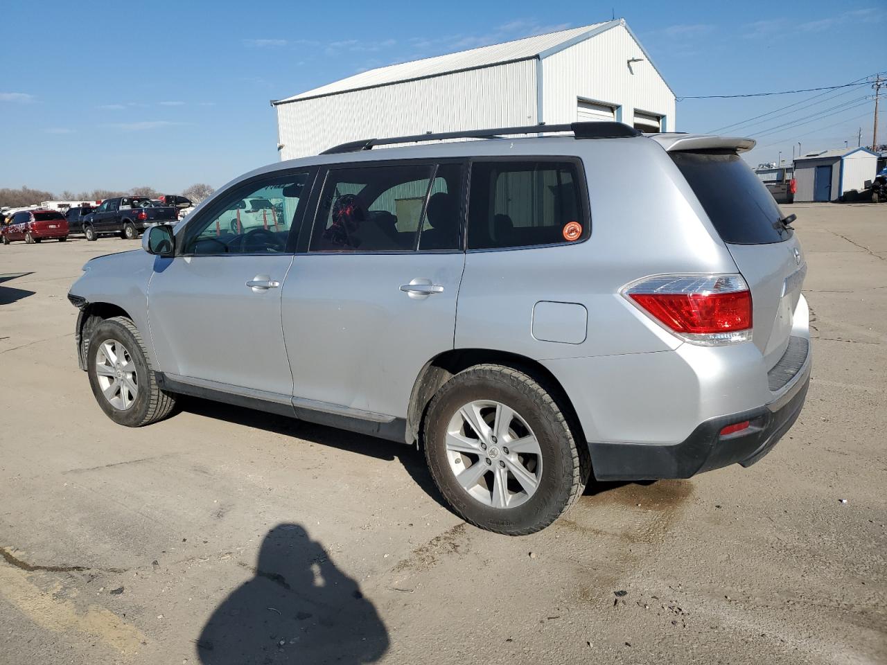 2012 Toyota Highlander VIN 5TDZA3EH6CS028200 Copart auction photo, front end damage thumbnail 2