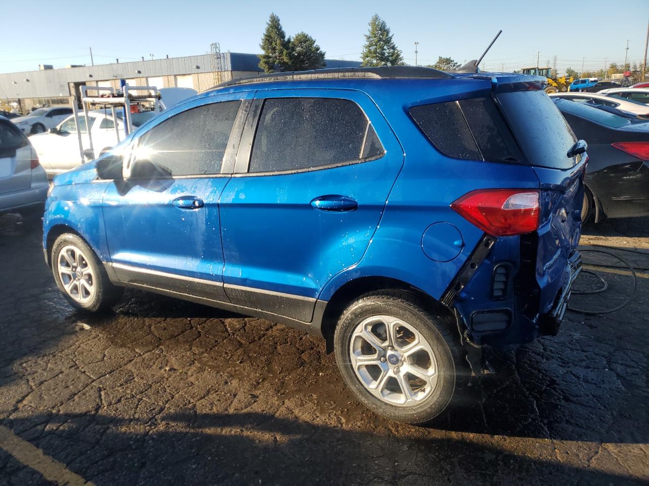 2018 Ford EcoSport VIN MAJ3P1TE5JC228376 Copart auction photo, rear end damage thumbnail 2