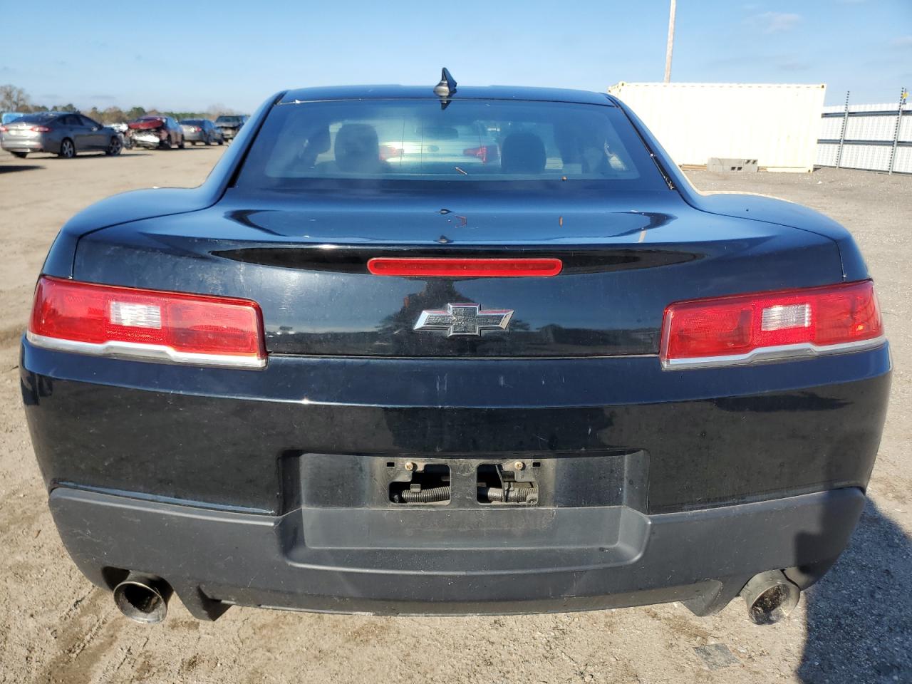 2014 Chevrolet Camaro VIN 2G1FA1E35E9263462 Copart auction photo, all over damage thumbnail 6