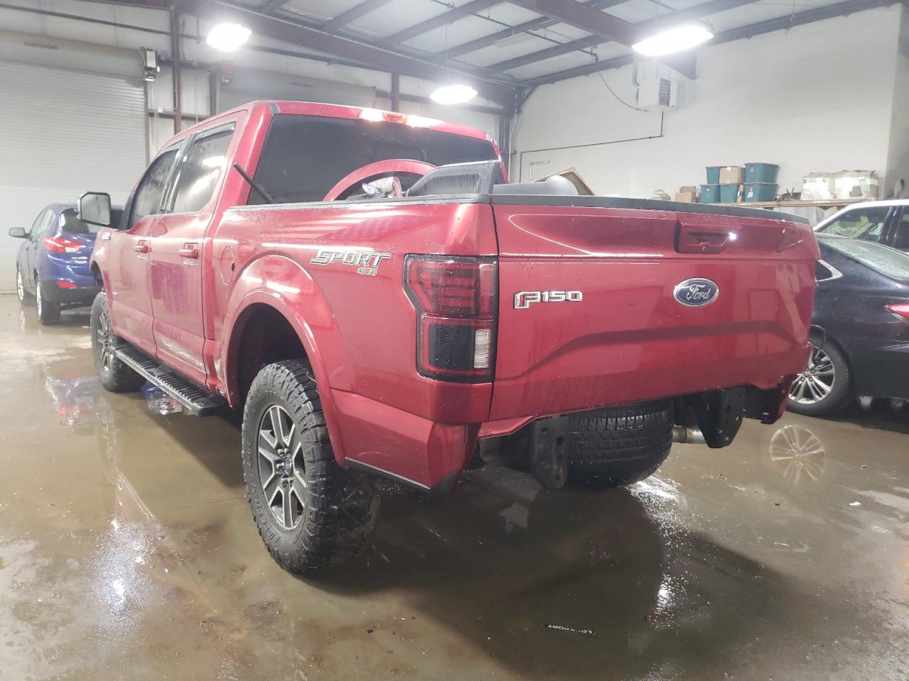 2015 Ford F-150 VIN 1FTEW1EG4FFC52016 Copart auction photo, front end / minor dent/scratches damage thumbnail 2