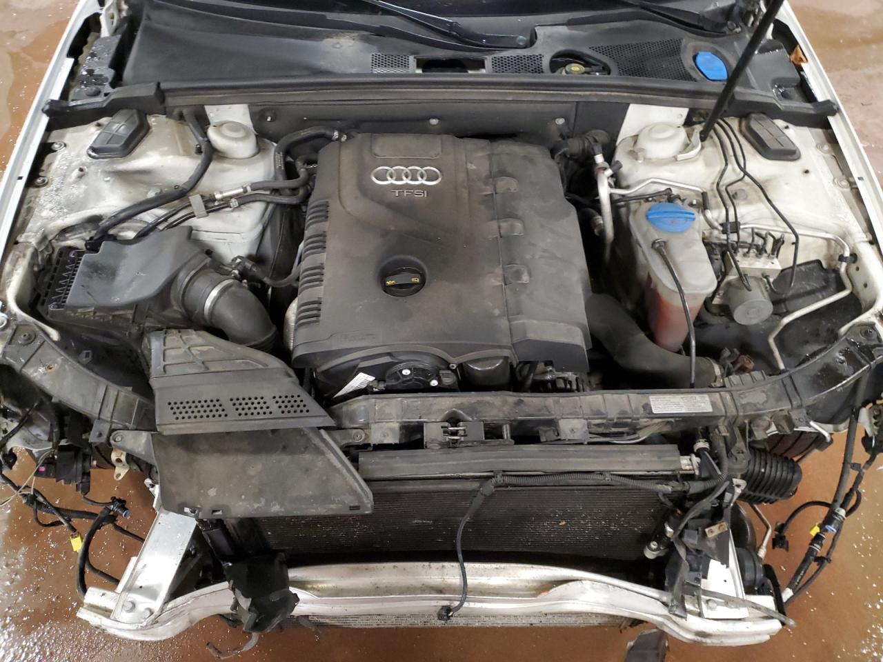 2015 Audi A4 VIN WAUFFAFL6FN044366 Copart auction photo, front end damage thumbnail 11
