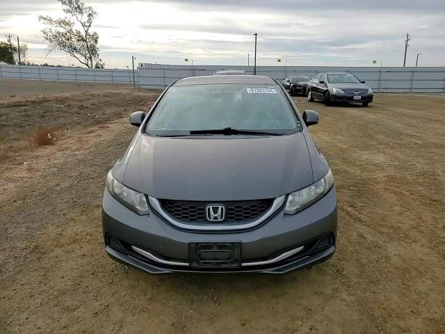 2013 Honda Civic VIN 2HGFB2F55DH524430 Copart auction photo, side damage thumbnail 10