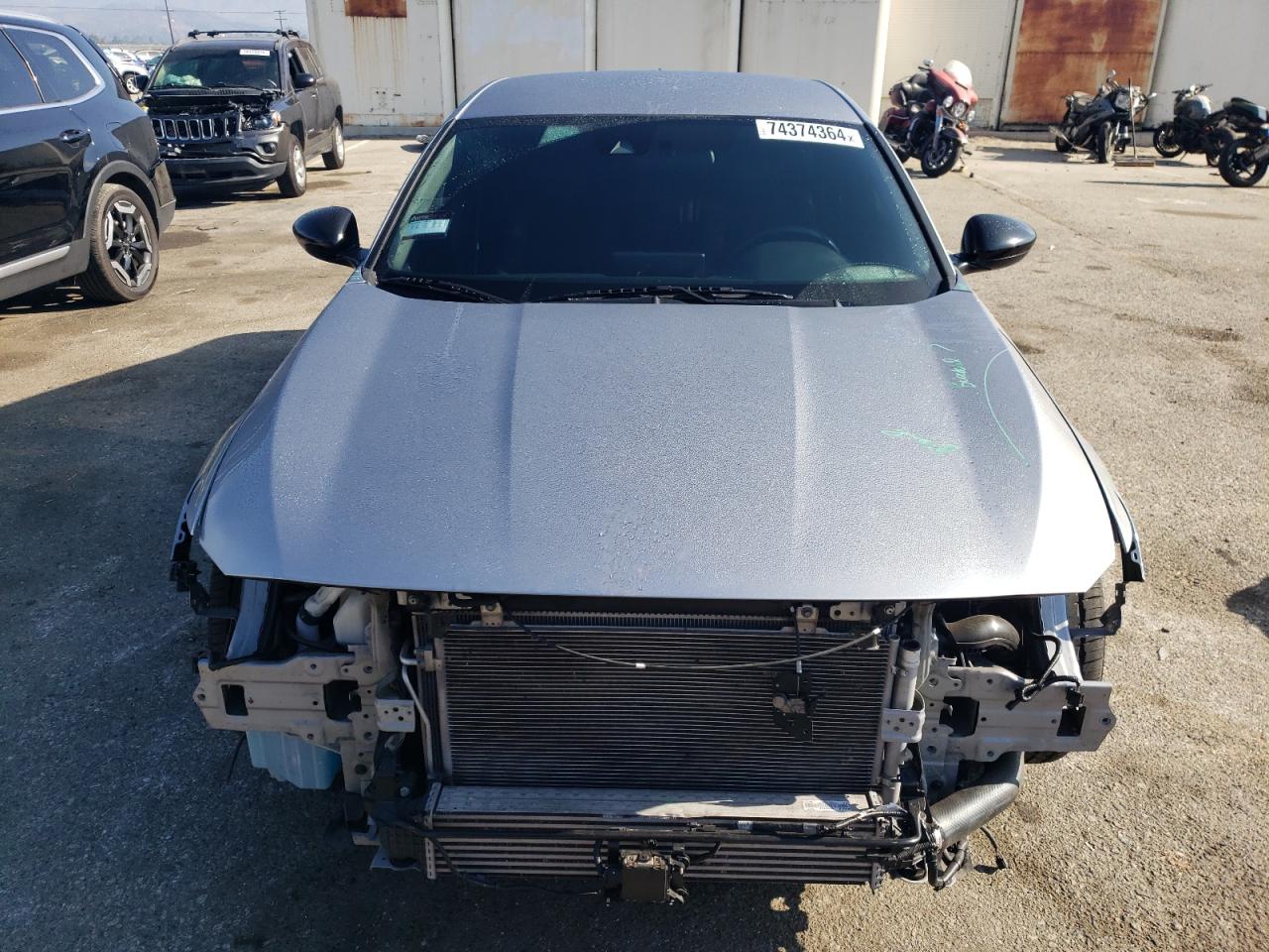 2022 Honda Accord VIN 1HGCV1F36NA082292 Copart auction photo, rear end / front end damage thumbnail 5