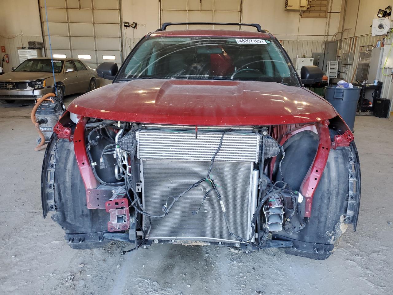 2020 Ford Explorer VIN 1FMSK8DH2LGC59047 Copart auction photo, front end damage thumbnail 5