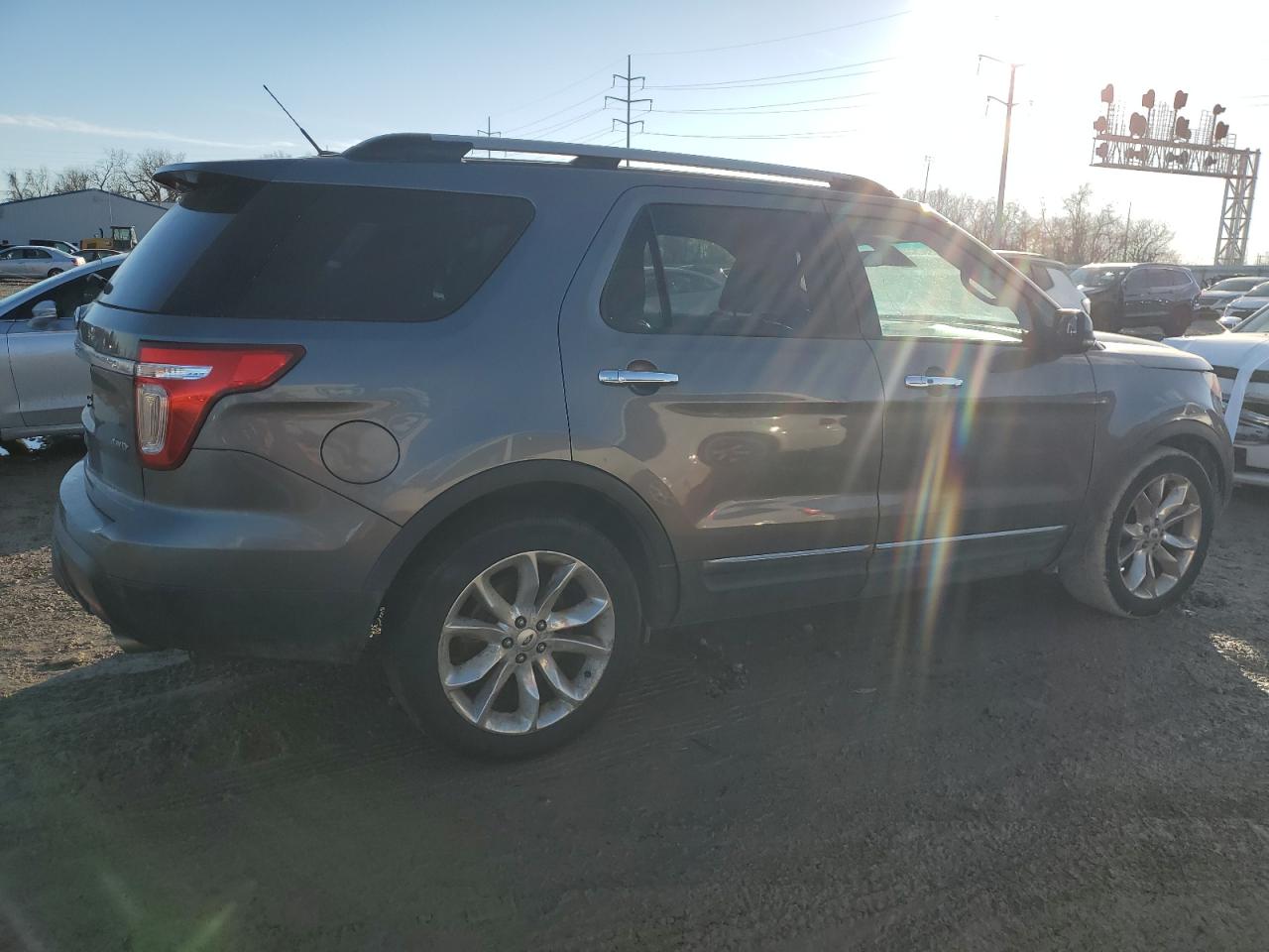 2013 Ford Explorer VIN 1FM5K8F80DGA09656 Copart auction photo, mechanical damage thumbnail 3