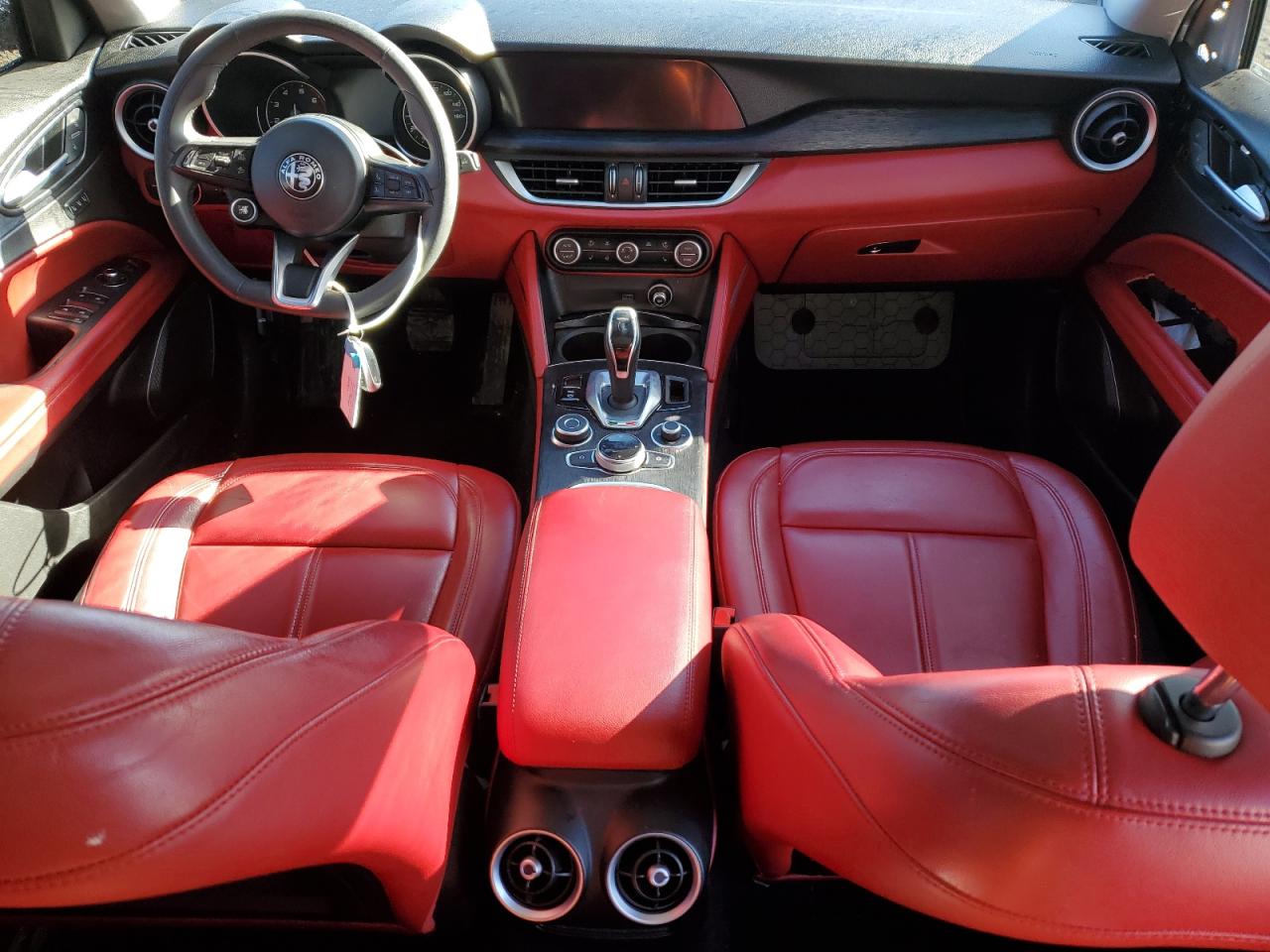 2020 Alfa Romeo Stelvio VIN ZASPAKAN3L7C90612 Copart auction photo, side damage thumbnail 8