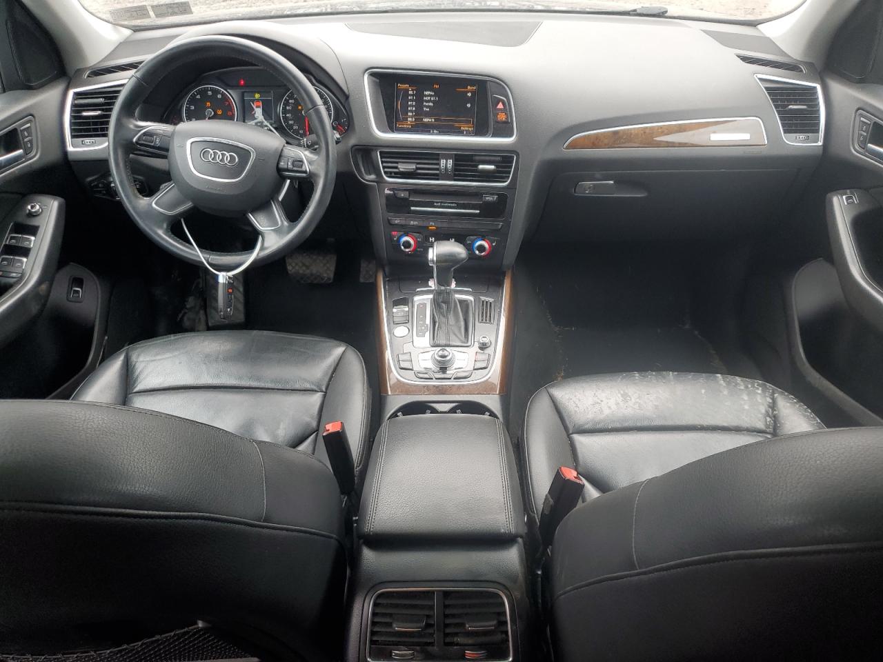 2017 Audi Q5 VIN WA1C2AFP3HA078001 Copart auction photo, side damage thumbnail 8
