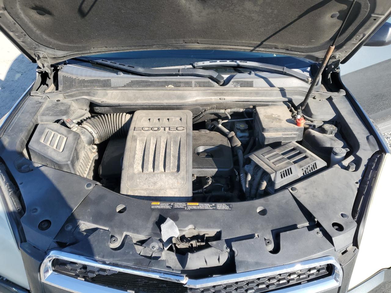 2012 Chevrolet Equinox VIN 2GNALBEK4C1295220 Copart auction photo, rear end / front end damage thumbnail 13