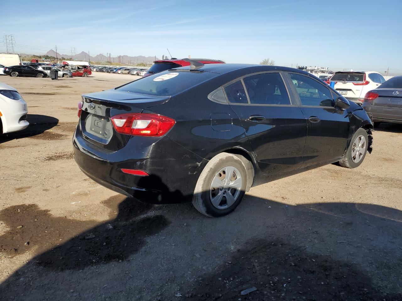 2018 Chevrolet Cruze VIN 1G1BC5SMXJ7196222 Copart auction photo, front end damage thumbnail 3