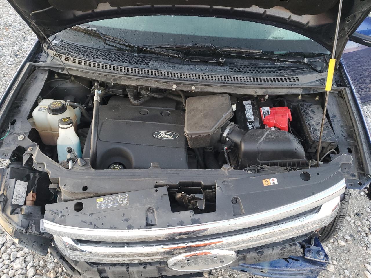 2014 Ford Edge VIN 2FMDK4KCXEBB19718 Copart auction photo, front end damage thumbnail 14