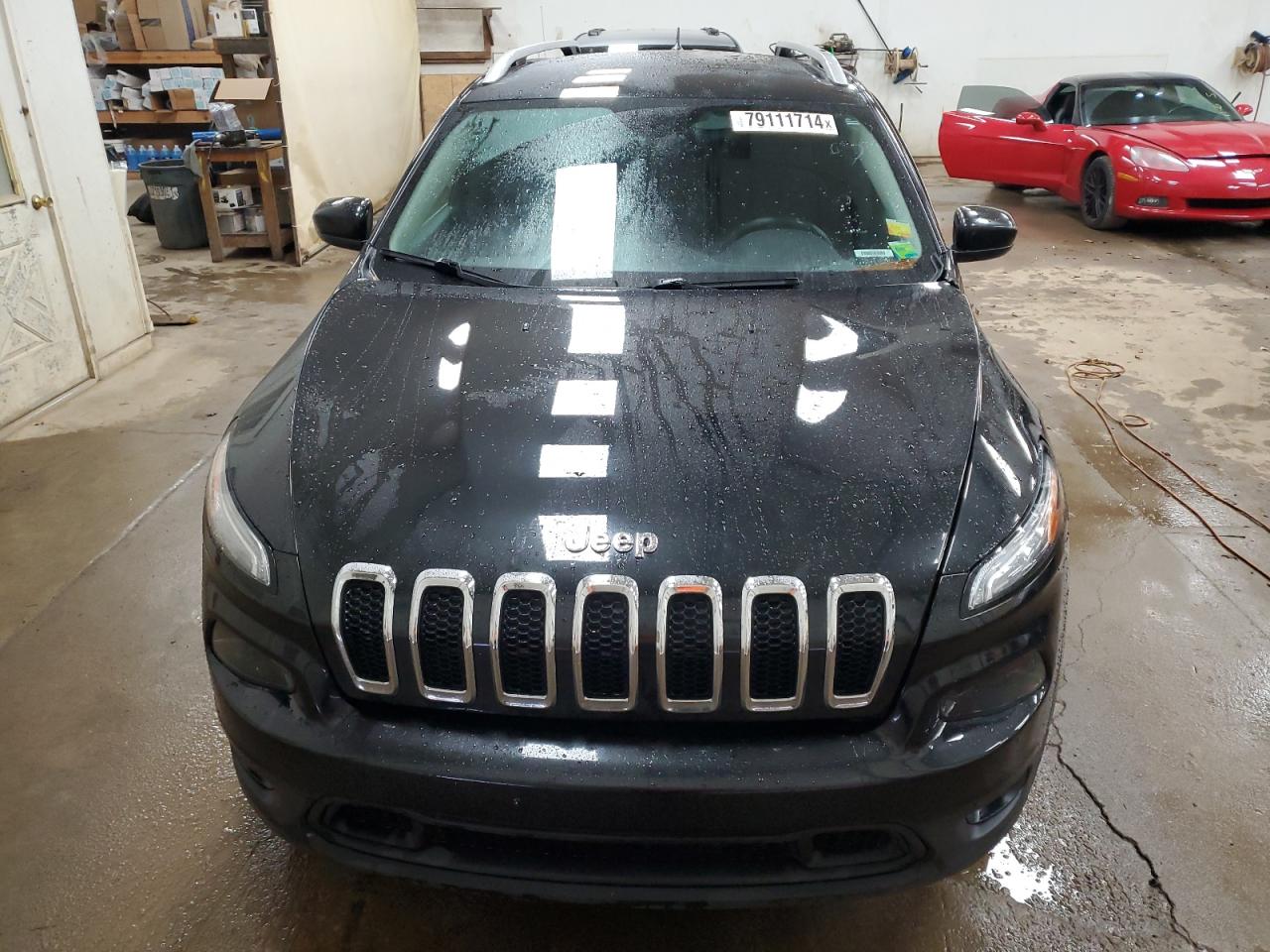 2015 Jeep Grand Cherokee VIN 1C4PJMCSXFW654204 Copart auction photo, front end / side damage thumbnail 5