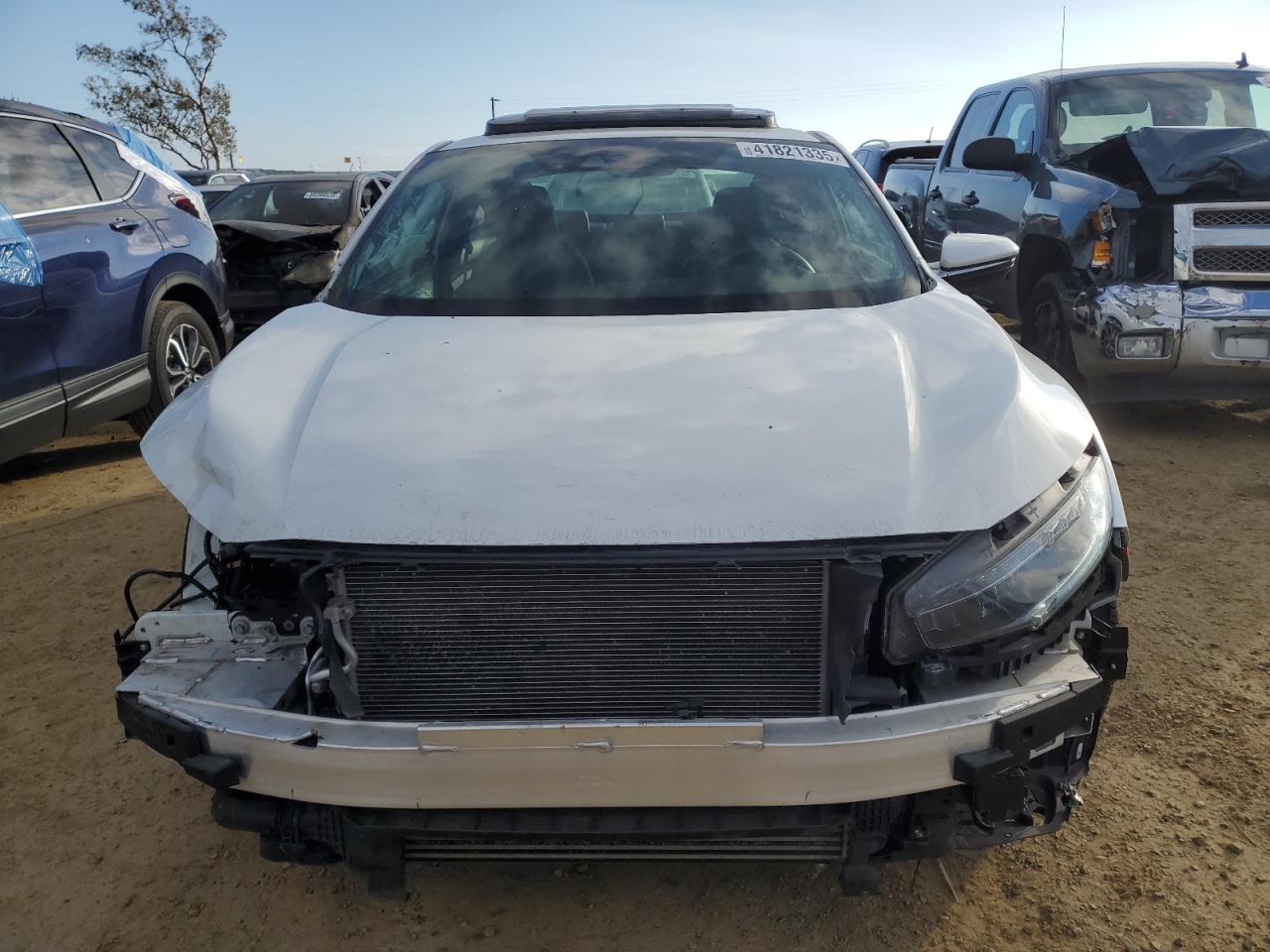 2019 Honda Civic VIN 2HGFC3B99KH351004 Copart auction photo, front end damage thumbnail 5