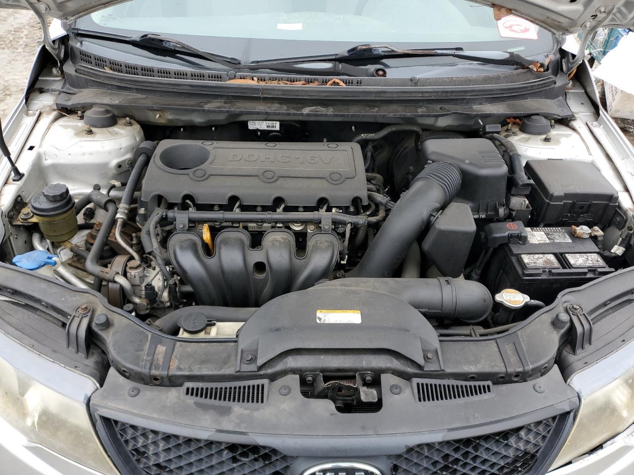 2010 KIA Forte VIN KNAFT4A23A5808207 Copart auction photo, all over damage thumbnail 11
