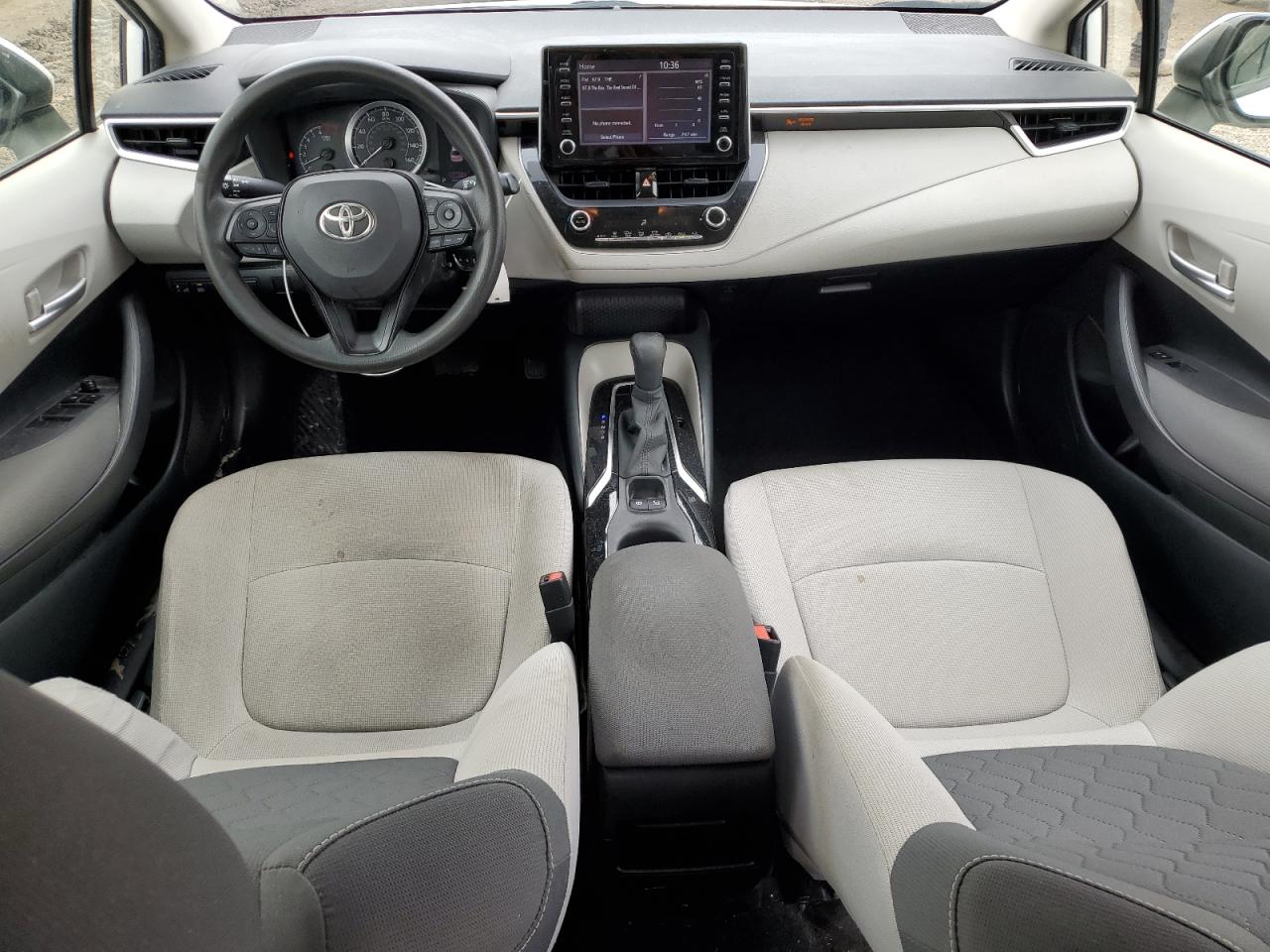 2020 Toyota Corolla VIN JTDEPRAE3LJ078948 Copart auction photo, rear end / front end damage thumbnail 8