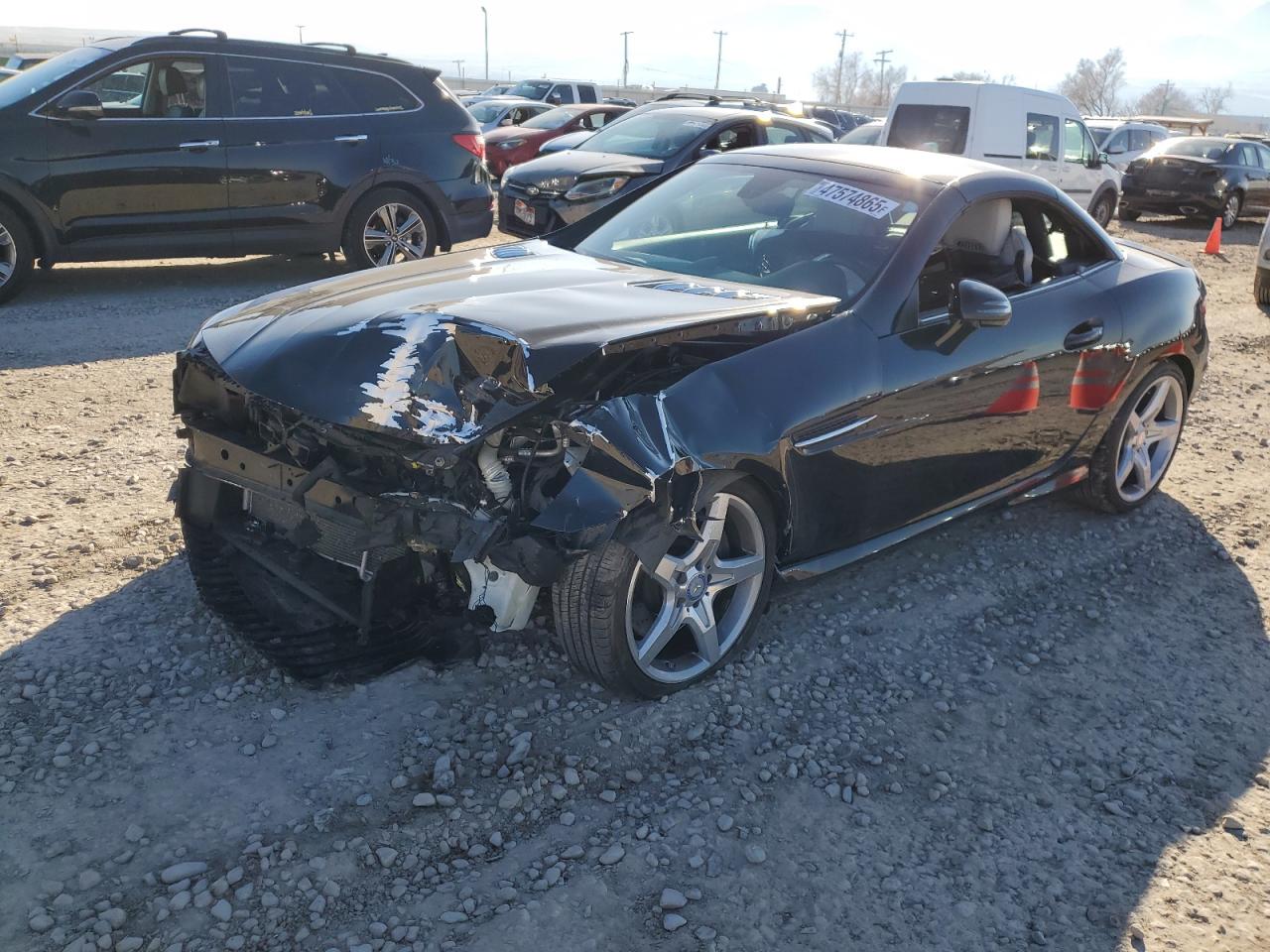 2013 Mercedes-Benz SLK-klasse VIN WDDPK5HA4DF057748 - Copart auction photo