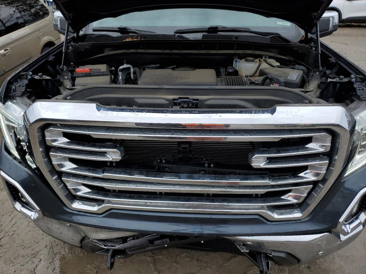 2021 GMC Sierra VIN 1GTU9DED9MZ319828 Copart auction photo, front end / rear end damage thumbnail 11