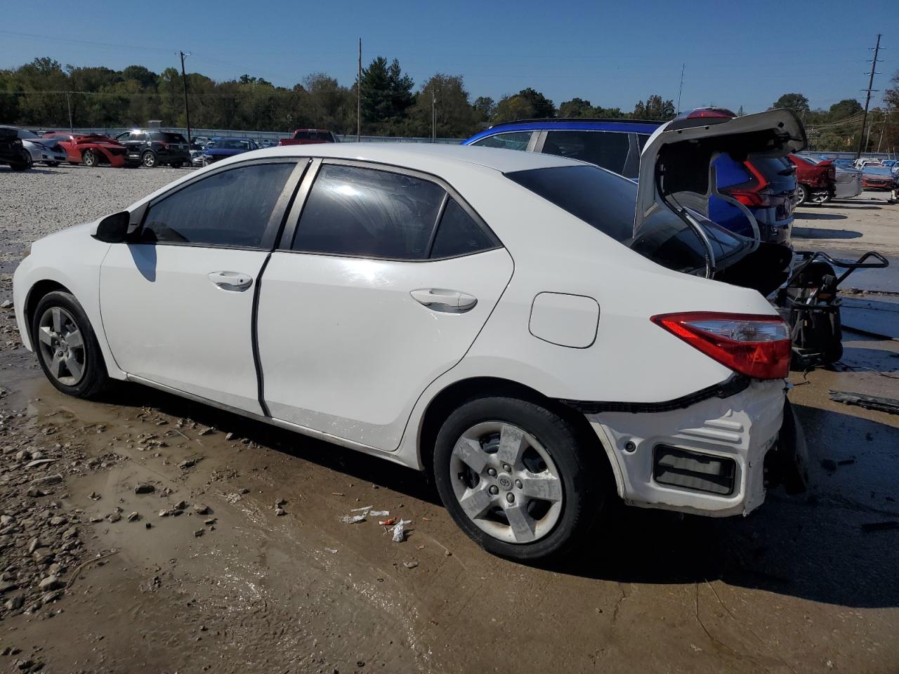 2015 Toyota Corolla VIN 5YFBURHE0FP205317 Copart auction photo, rear end damage thumbnail 2