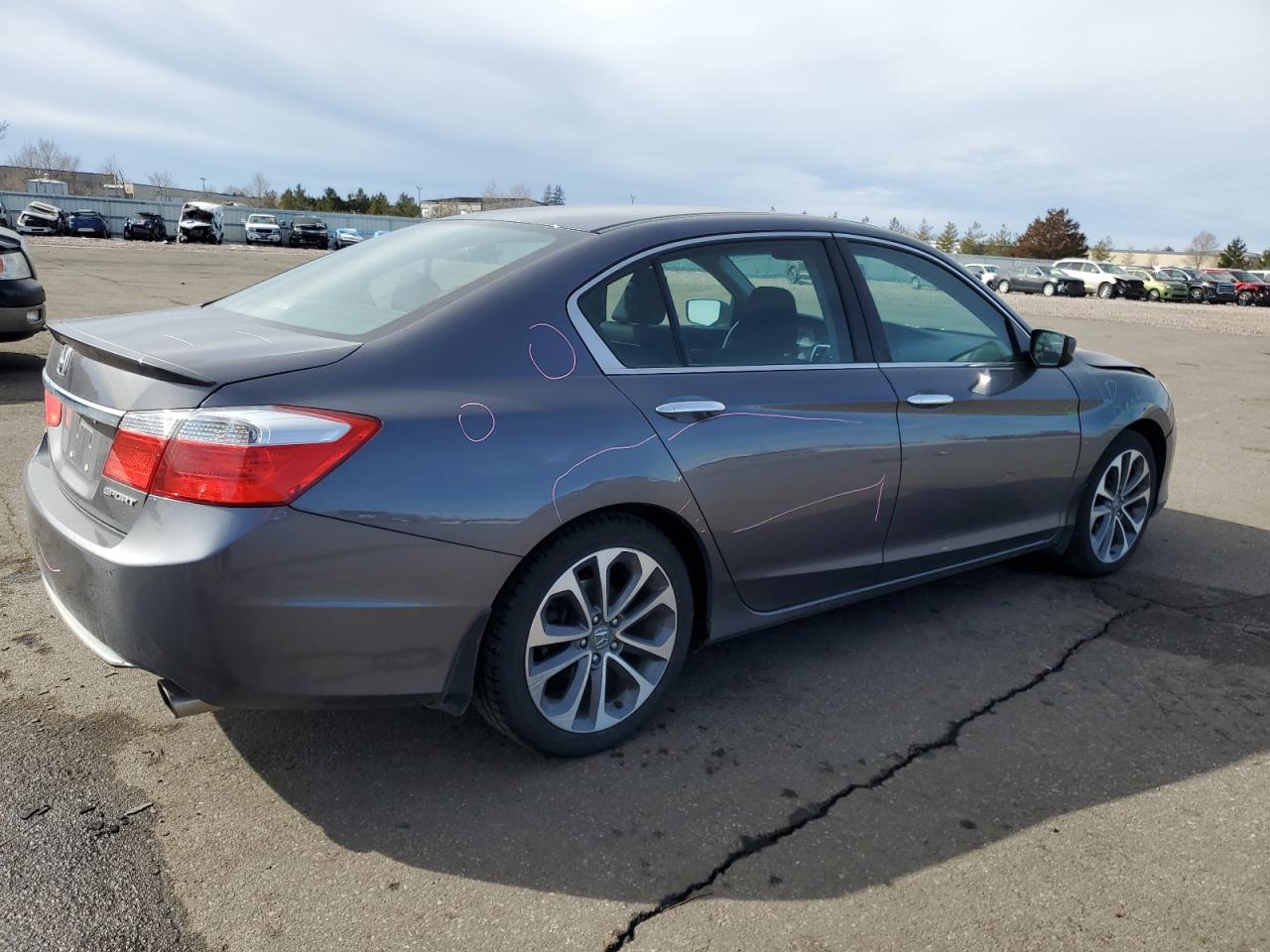 2015 Honda Accord VIN 1HGCR2F56FA065506 Copart auction photo, front end damage thumbnail 3