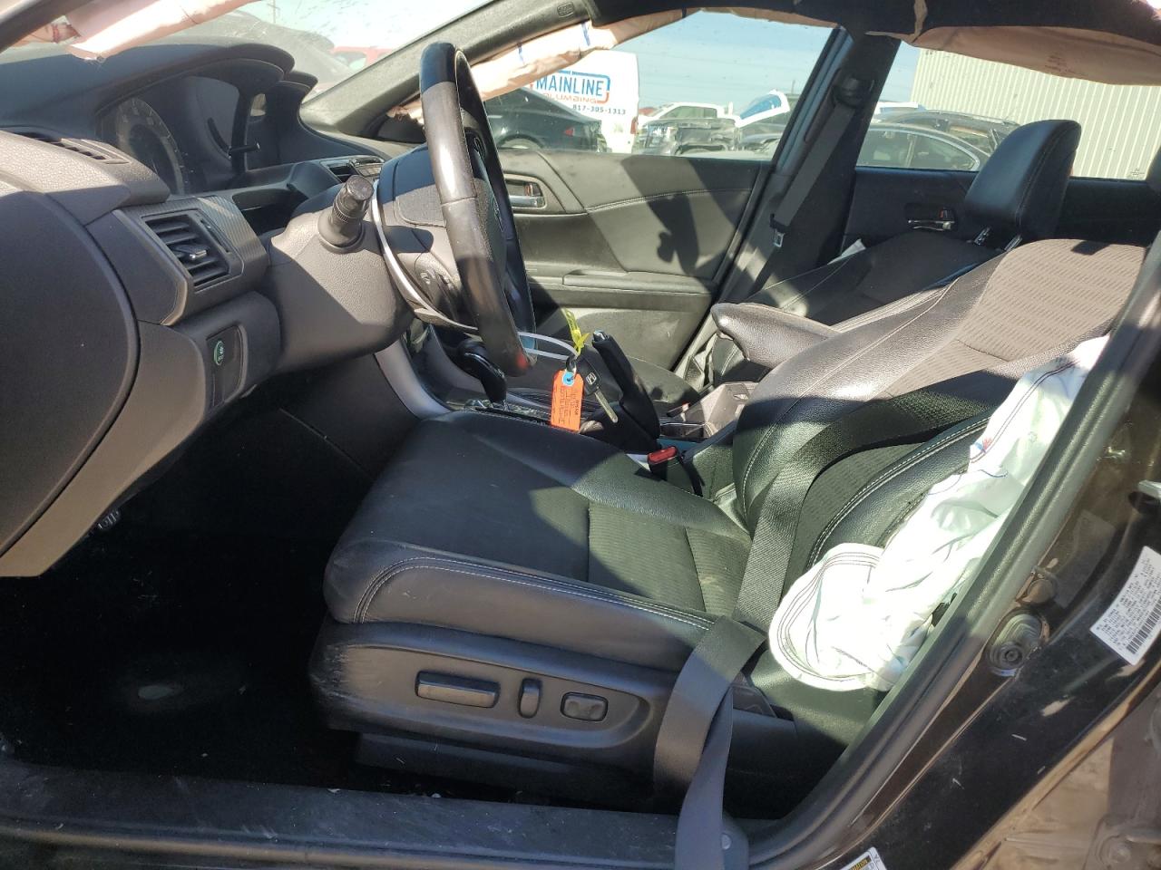 2017 Honda Accord VIN 1HGCR2F51HA231885 Copart auction photo, front end / rear end damage thumbnail 7
