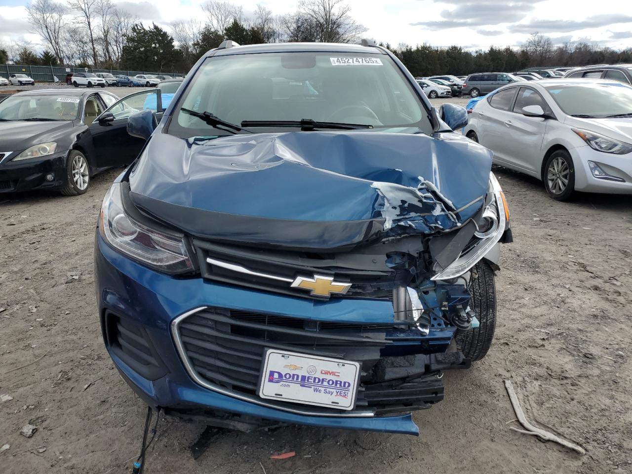 2020 Chevrolet Trax VIN 3GNCJPSB0LL298078 Copart auction photo, front end damage thumbnail 5