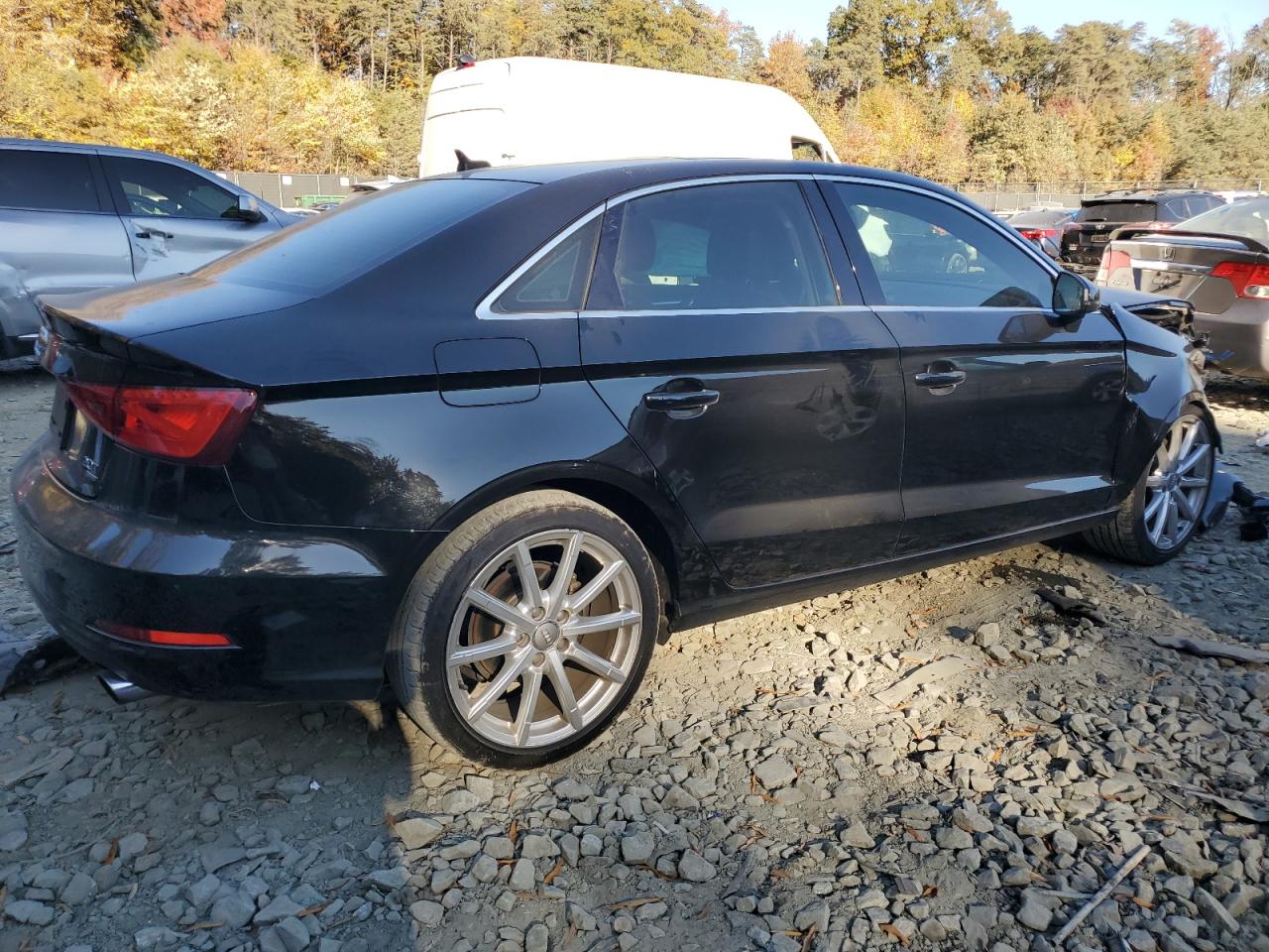 2015 Audi A3 VIN WAUEFGFF3F1006657 Copart auction photo, front end damage thumbnail 3