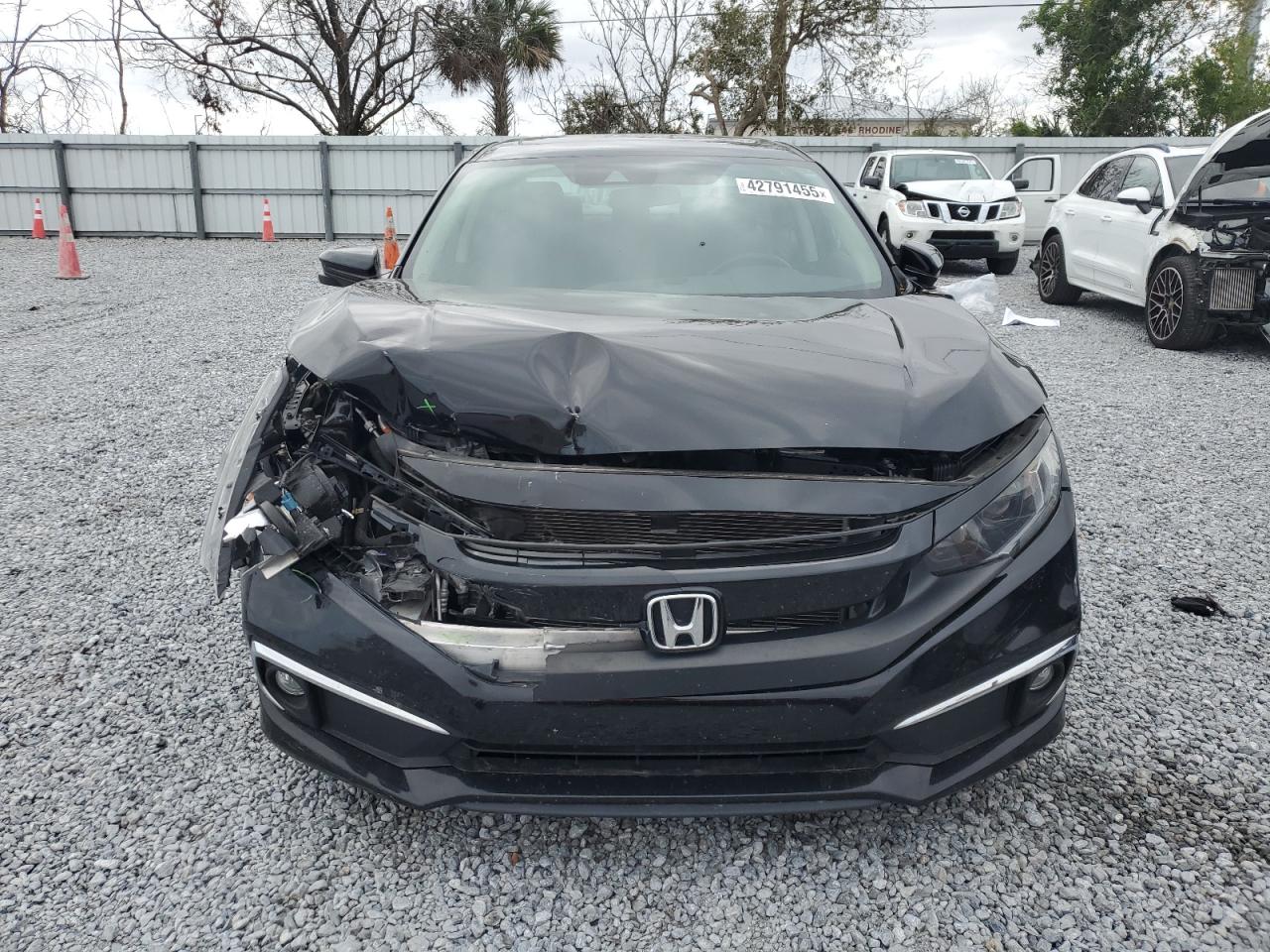 2021 Honda Civic VIN 19XFC1F38ME004562 Copart auction photo, front end damage thumbnail 5