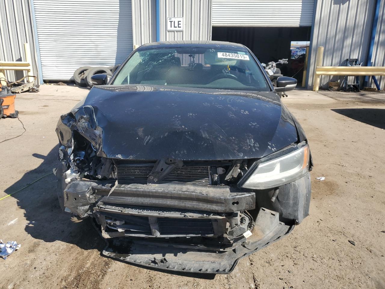 2015 Volkswagen Jetta VIN 3VWD07AJ4FM282387 Copart auction photo, front end damage thumbnail 5