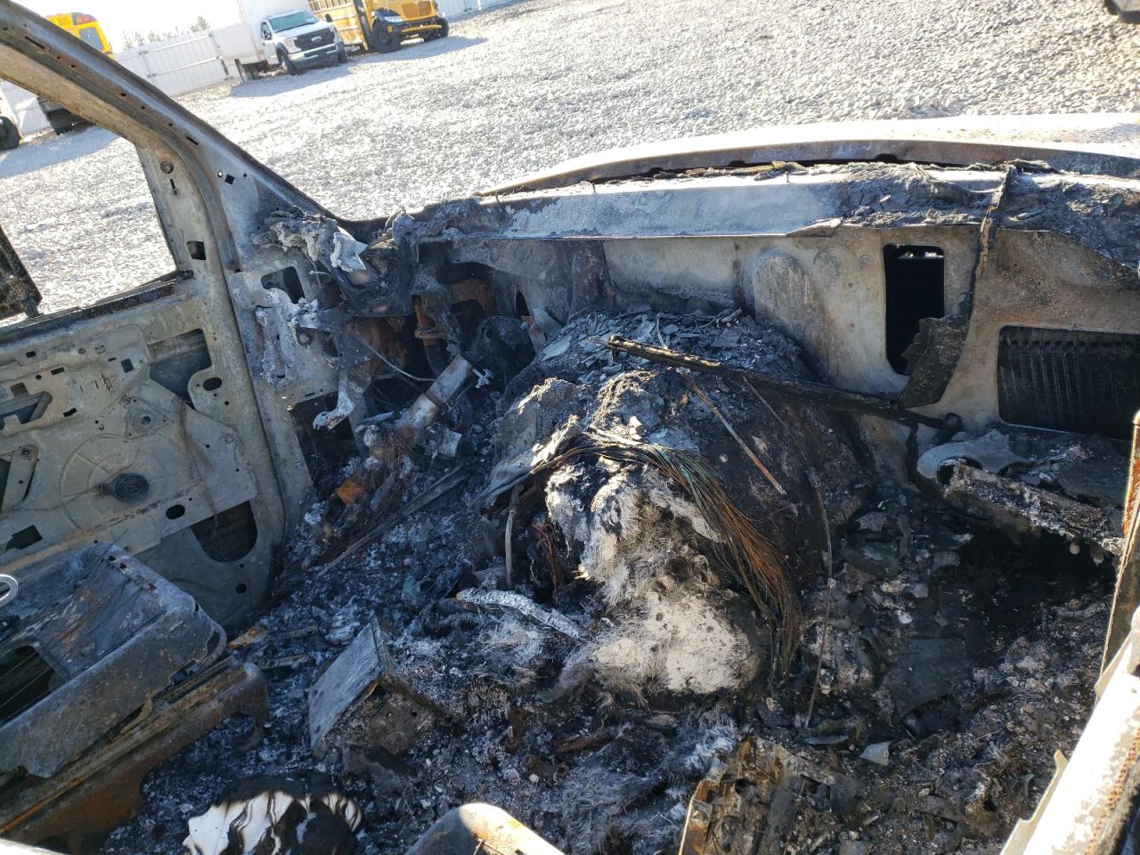 2012 GMC Savana VIN 1GD374CGXC1900388 Copart auction photo, burn damage thumbnail 8