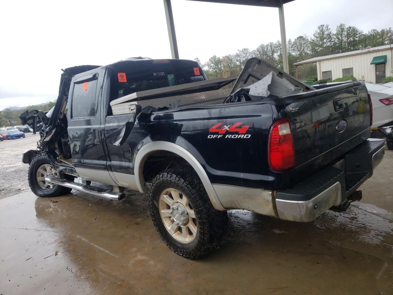 2008 Ford F250 VIN 1FTSW21R58EB16308 Copart auction photo, all over / front end damage thumbnail 2