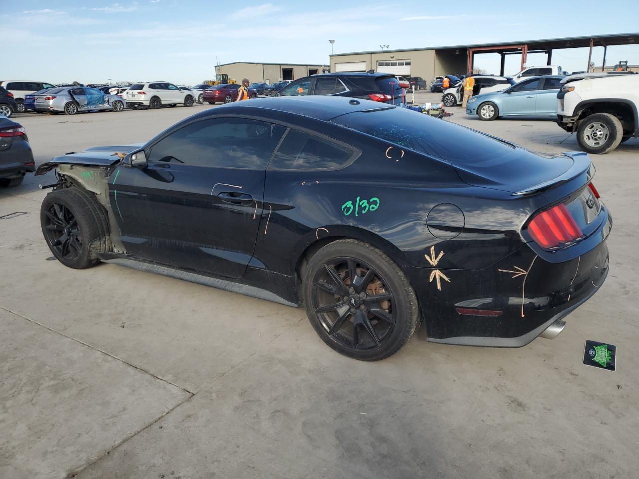 2017 Ford Mustang VIN 1FA6P8CF7H5302183 Copart auction photo, front end damage thumbnail 2