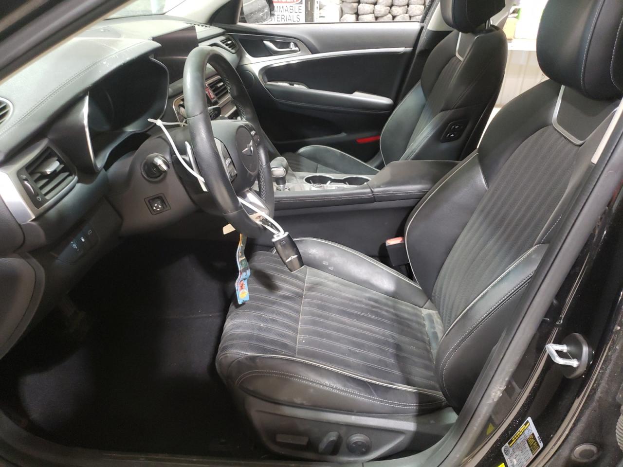 2022 Genesis G70 VIN KMTG34TA1NU089645 Copart auction photo, rear end / all over damage thumbnail 7