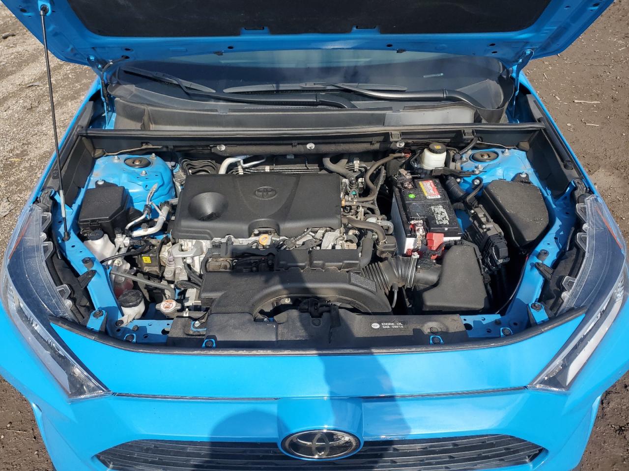 2021 Toyota RAV 4 VIN 2T3C1RFV9MW133830 Copart auction photo, side / rear end damage thumbnail 13