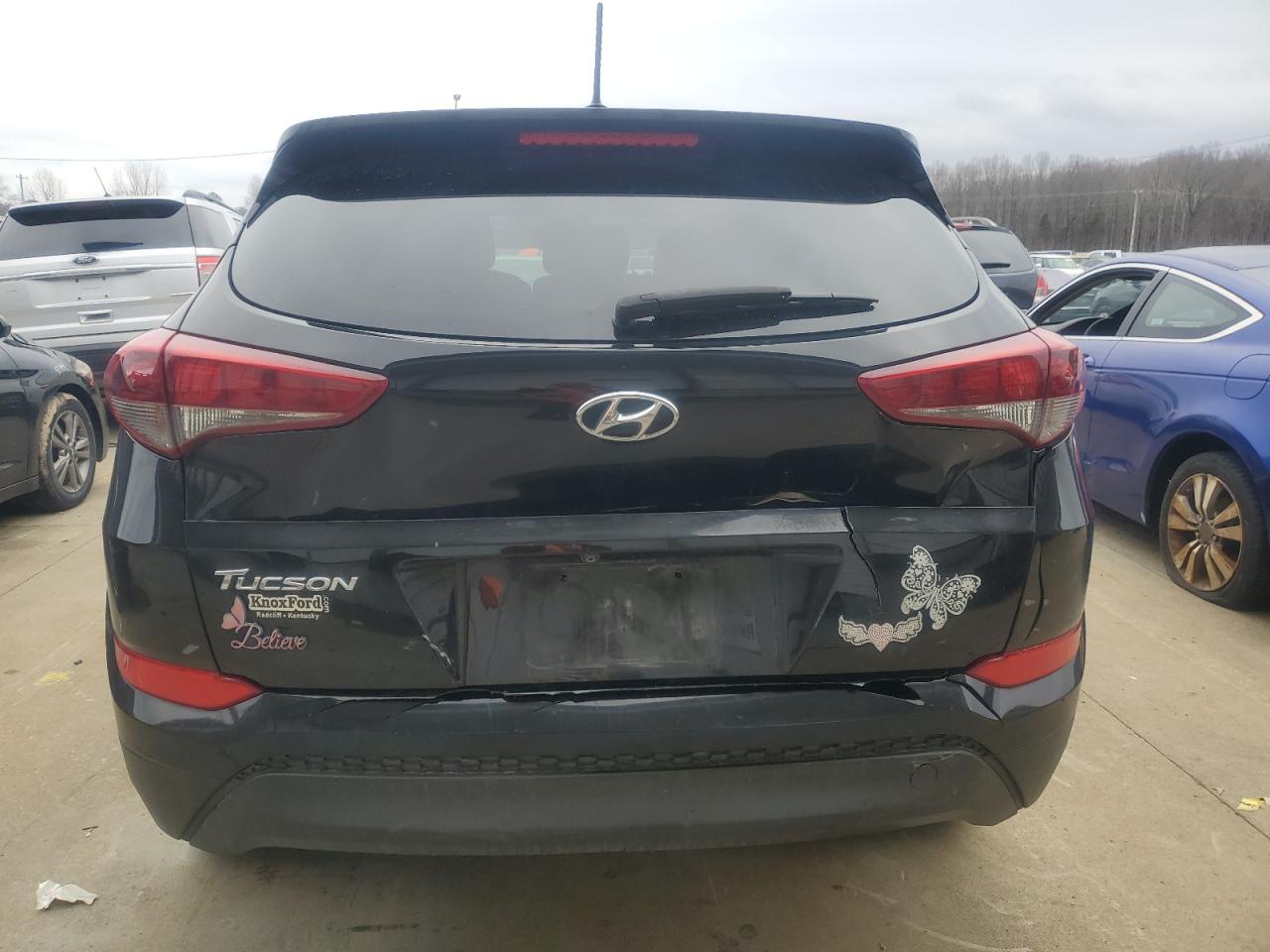 2017 Hyundai Tucson VIN KM8J23A40HU266622 Copart auction photo, minor dent/scratches damage thumbnail 6