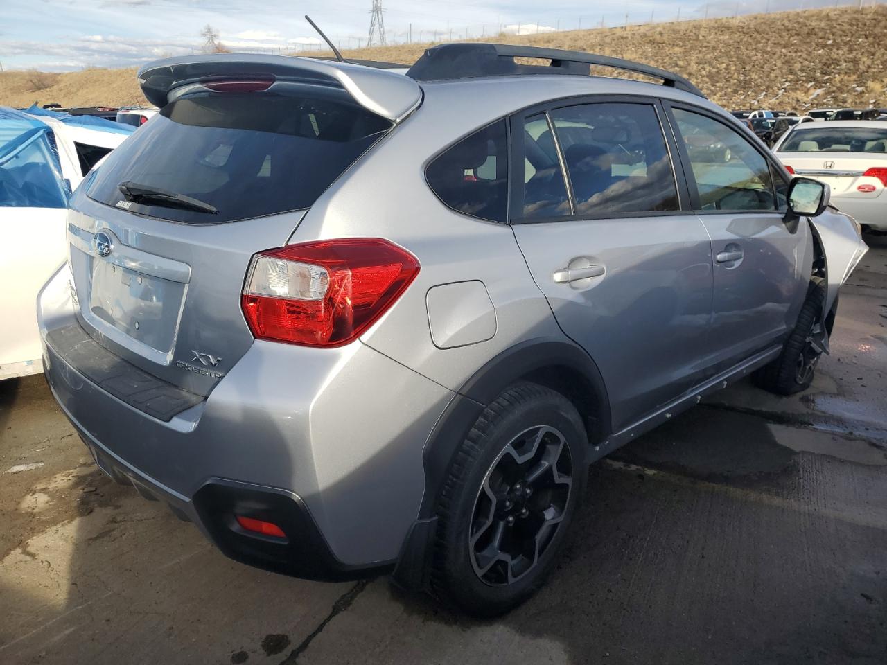 2014 Subaru XV VIN JF2GPAWCXE8261440 Copart auction photo, front end damage thumbnail 3