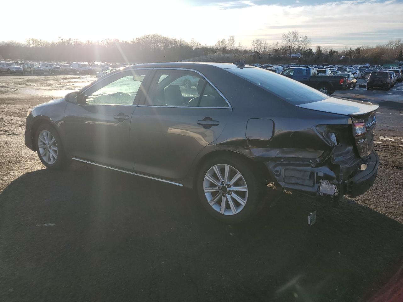 2014 Toyota Camry VIN 4T1BF1FK1EU774033 Copart auction photo, rear end damage thumbnail 2