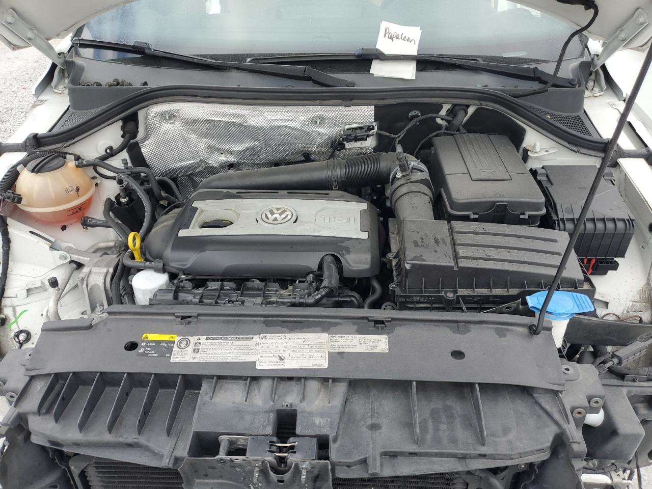 2016 Volkswagen Tiguan VIN WVGAV7AX3GW024256 Copart auction photo, front end / side damage thumbnail 12