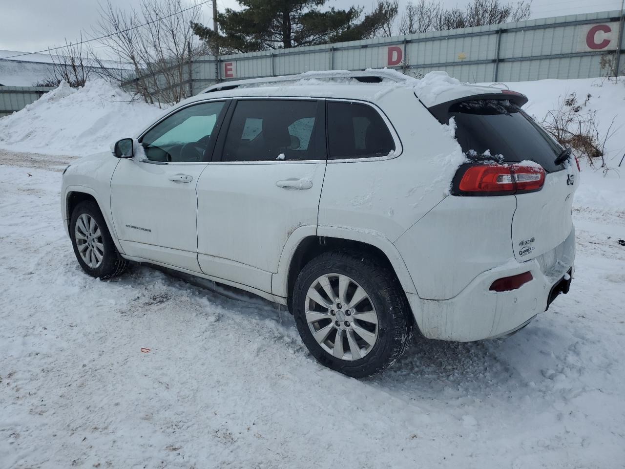 2017 Jeep Cherokee VIN 1C4PJMJS7HW575837 Copart auction photo, front end / side damage thumbnail 2