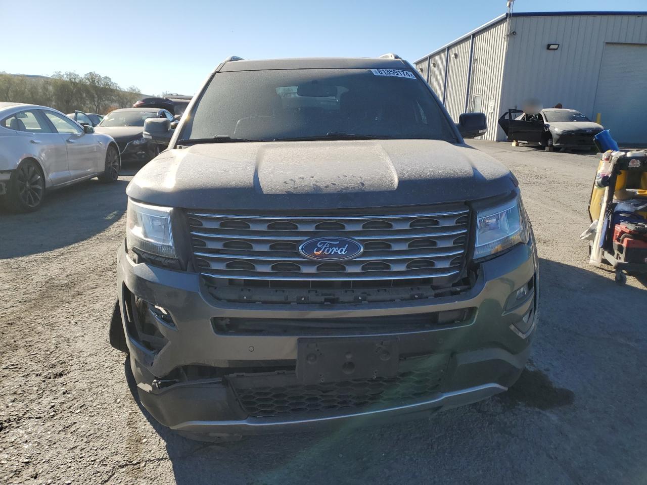 2016 Ford Explorer VIN 1FM5K7D85GGC87423 Copart auction photo, front end damage thumbnail 5